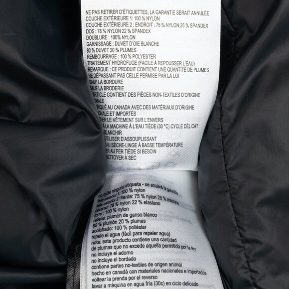 Canada Goose Cabri Blue Free Form Camo Quilted Hooded Down Jacket - Picture 14 of 16
